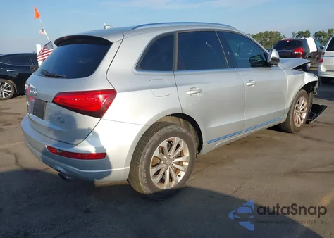 2014 Audi Q5 2.0T Premium from USA, damaged, VIN WA1LFAFP5EA003851
